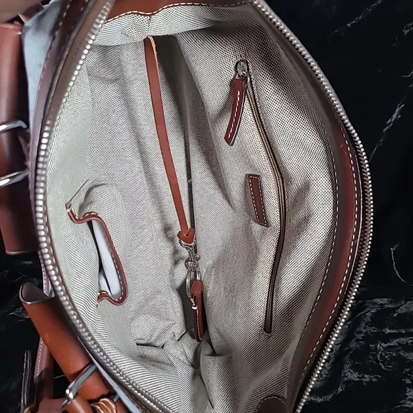 FINAL DISCOUNT Denim and Leather Handbag - Picture 5 of 11